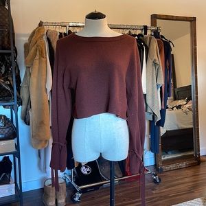 Wilfred free crop baylen sweater